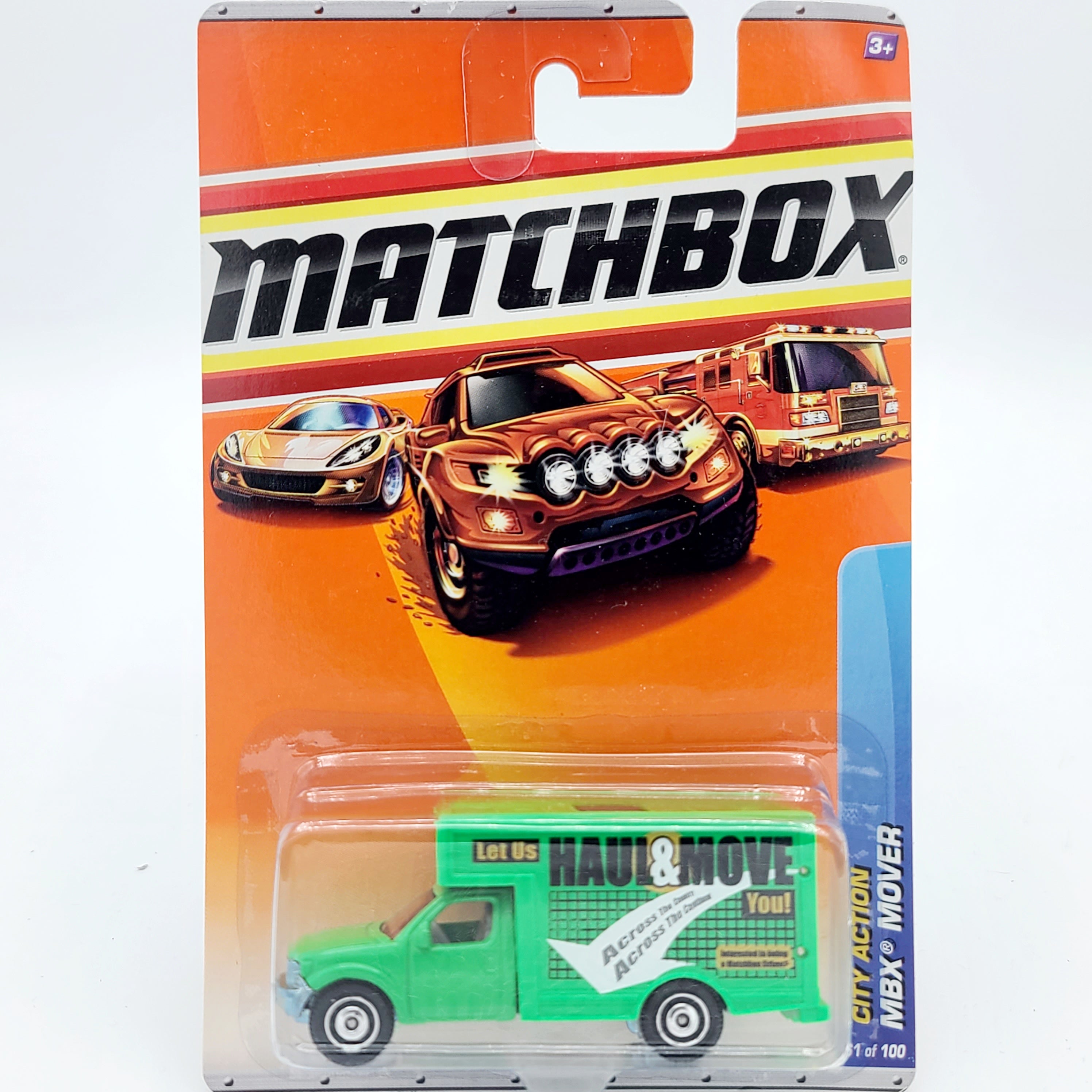 Matchbox MBX Moving Van "Haul & Move" (2010 MBX Basic - City Action)